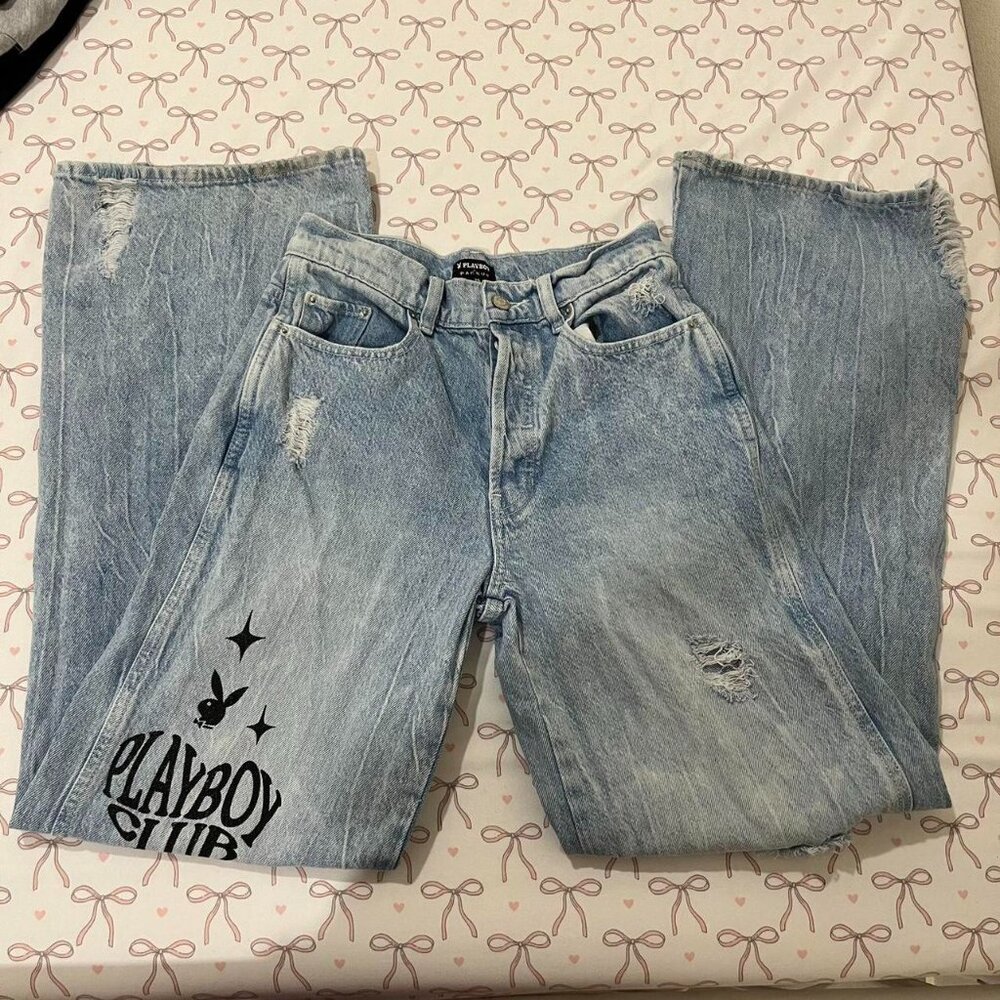 Playboy Women's Blue Jeans